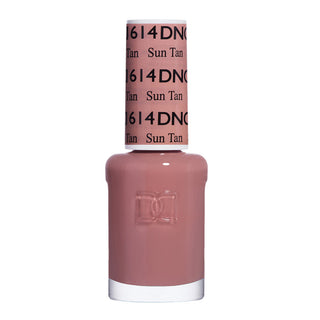 DND Nail Lacquer - 614 Beige Colors - Sun Tan by DND - Daisy Nail Designs sold by DTK Nail Supply