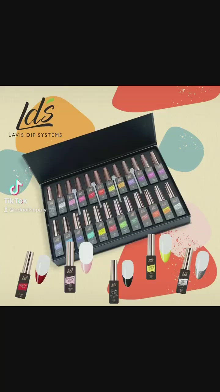 Load video: LDS Gel Polish Nail Art Liner - 22