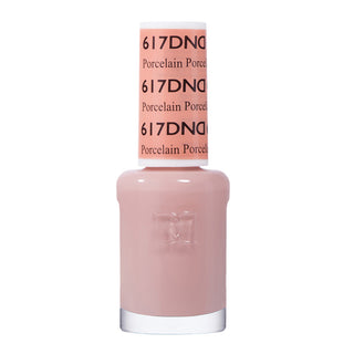 DND Nail Lacquer - 617 Beige Colors - Porcelain by DND - Daisy Nail Designs sold by DTK Nail Supply