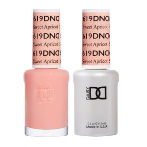  DND Gel Nail Polish Duo - 619 Sweet Apricot by DND - Daisy Nail Designs sold by DTK Nail Supply