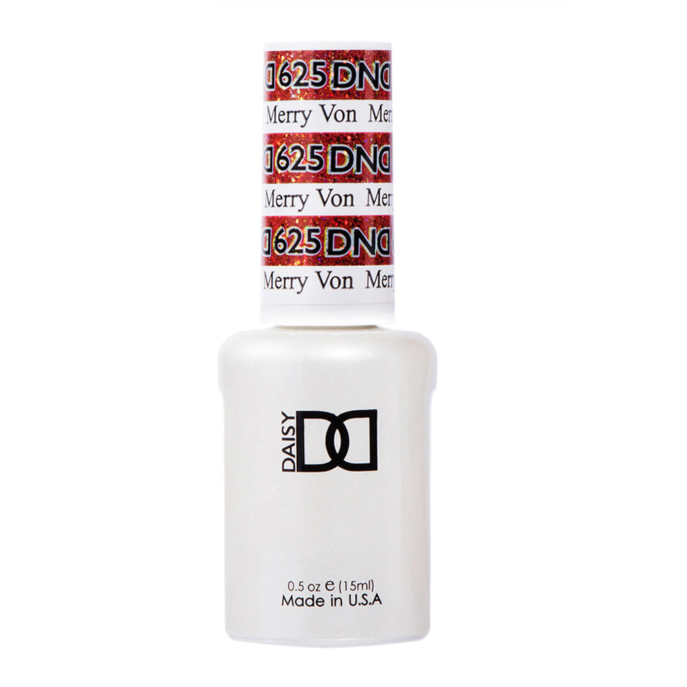 DND Gel Polish - 625 Red Colors - Merry Von by DND - Daisy Nail Designs sold by DTK Nail Supply