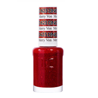 DND Nail Lacquer - 625 Red Colors - Merry Von by DND - Daisy Nail Designs sold by DTK Nail Supply