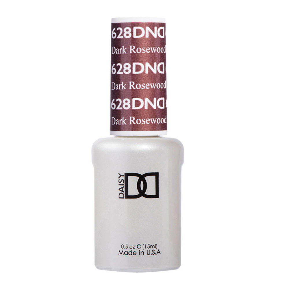 DND Gel Polish - 628 Brown Colors - Dark Rosewood by DND - Daisy Nail Designs sold by DTK Nail Supply