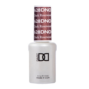 DND Gel Polish - 628 Brown Colors - Dark Rosewood by DND - Daisy Nail Designs sold by DTK Nail Supply