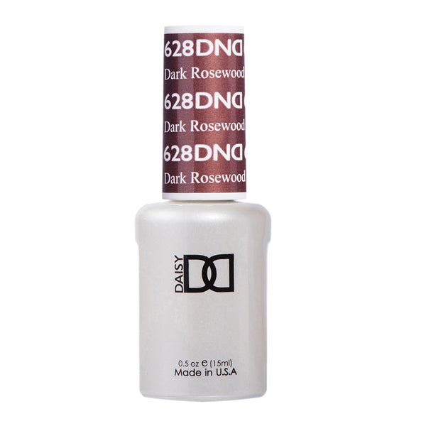 DND Gel Polish - 628 Brown Colors - Dark Rosewood by DND - Daisy Nail Designs sold by DTK Nail Supply