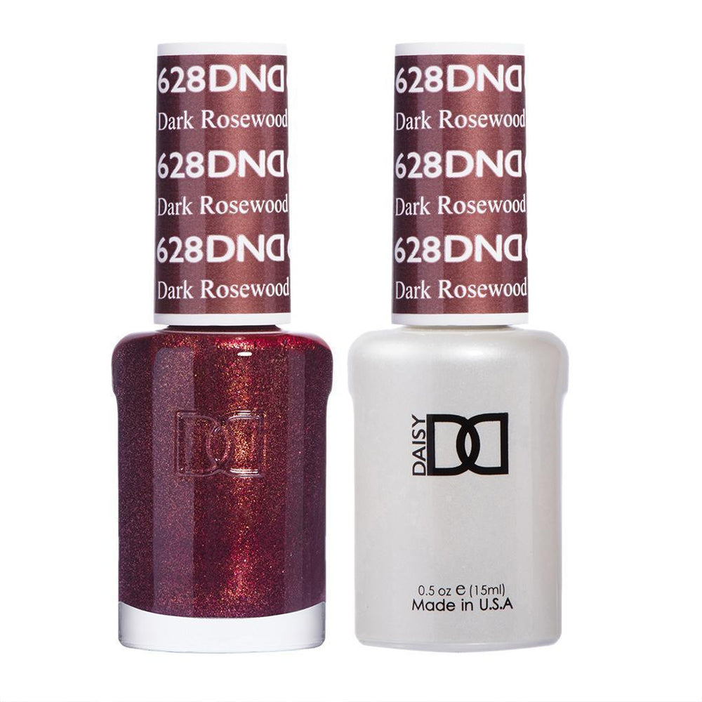  DND Gel Nail Polish Duo - 628 Dark Rosewood by DND - Daisy Nail Designs sold by DTK Nail Supply