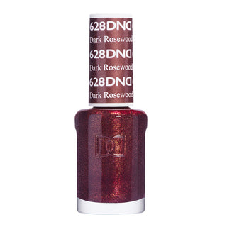 DND Nail Lacquer - 628 Brown Colors - Dark Rosewood by DND - Daisy Nail Designs sold by DTK Nail Supply