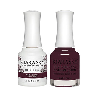  Kiara Sky Gel Nail Polish Duo - 629 Give Me Space by Kiara Sky sold by DTK Nail Supply