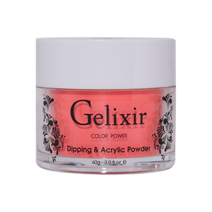  Gelixir Acrylic & Powder Dip Nails - 062 Coral Red by Gelixir sold by DTK Nail Supply