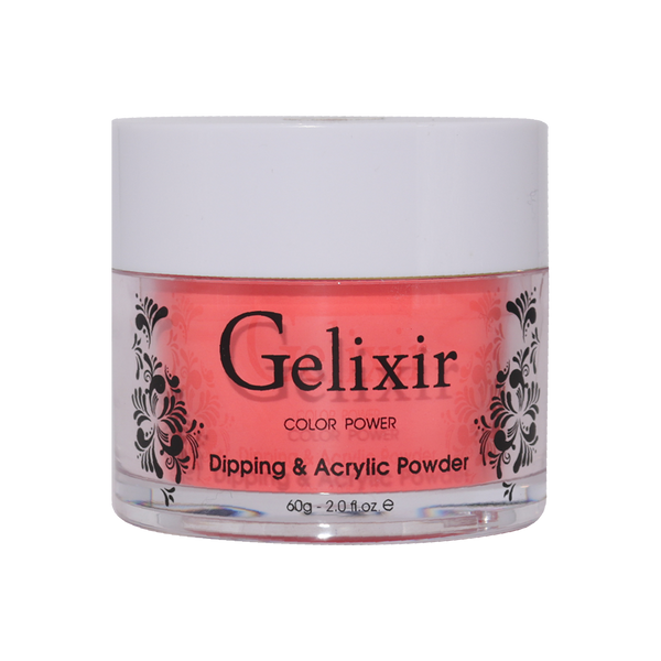  Gelixir Acrylic & Powder Dip Nails - 062 Coral Red by Gelixir sold by DTK Nail Supply