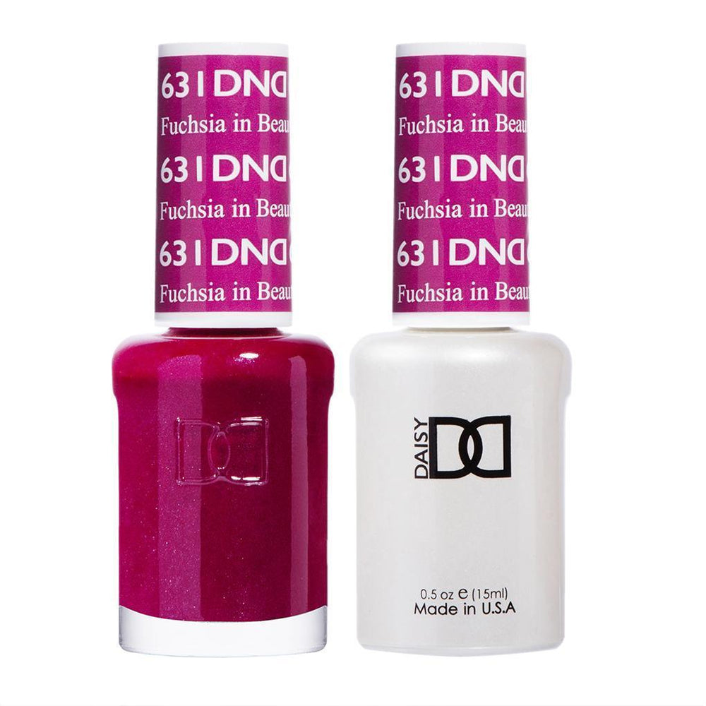  DND Gel Nail Polish Duo - 631 Fuchsia in Beauty by DND - Daisy Nail Designs sold by DTK Nail Supply