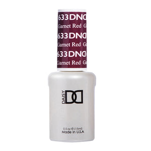 DND Gel Polish - 633 Brown Colors - Garnet Red by DND - Daisy Nail Designs sold by DTK Nail Supply