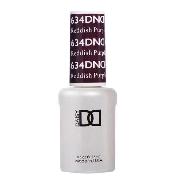 DND Gel Polish - 634 Red Colors - Reddish Purple by DND - Daisy Nail Designs sold by DTK Nail Supply