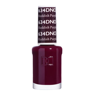 DND Nail Lacquer - 634 Red Colors - Reddish Purple by DND - Daisy Nail Designs sold by DTK Nail Supply