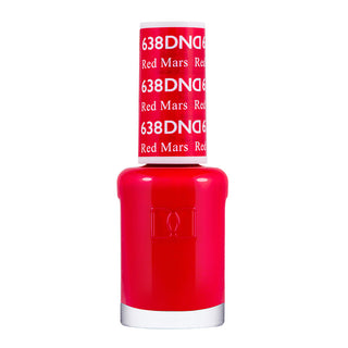 DND Nail Lacquer - 638 Red Colors - Red Mars