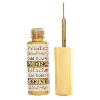  DND Gel Polish Nail Art Liner - Gold 63 by DND - Daisy Nail Designs sold by DTK Nail Supply