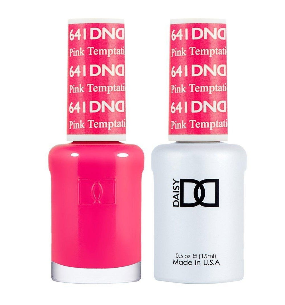  DND Gel Nail Polish Duo - 641 Pink Temptation by DND - Daisy Nail Designs sold by DTK Nail Supply