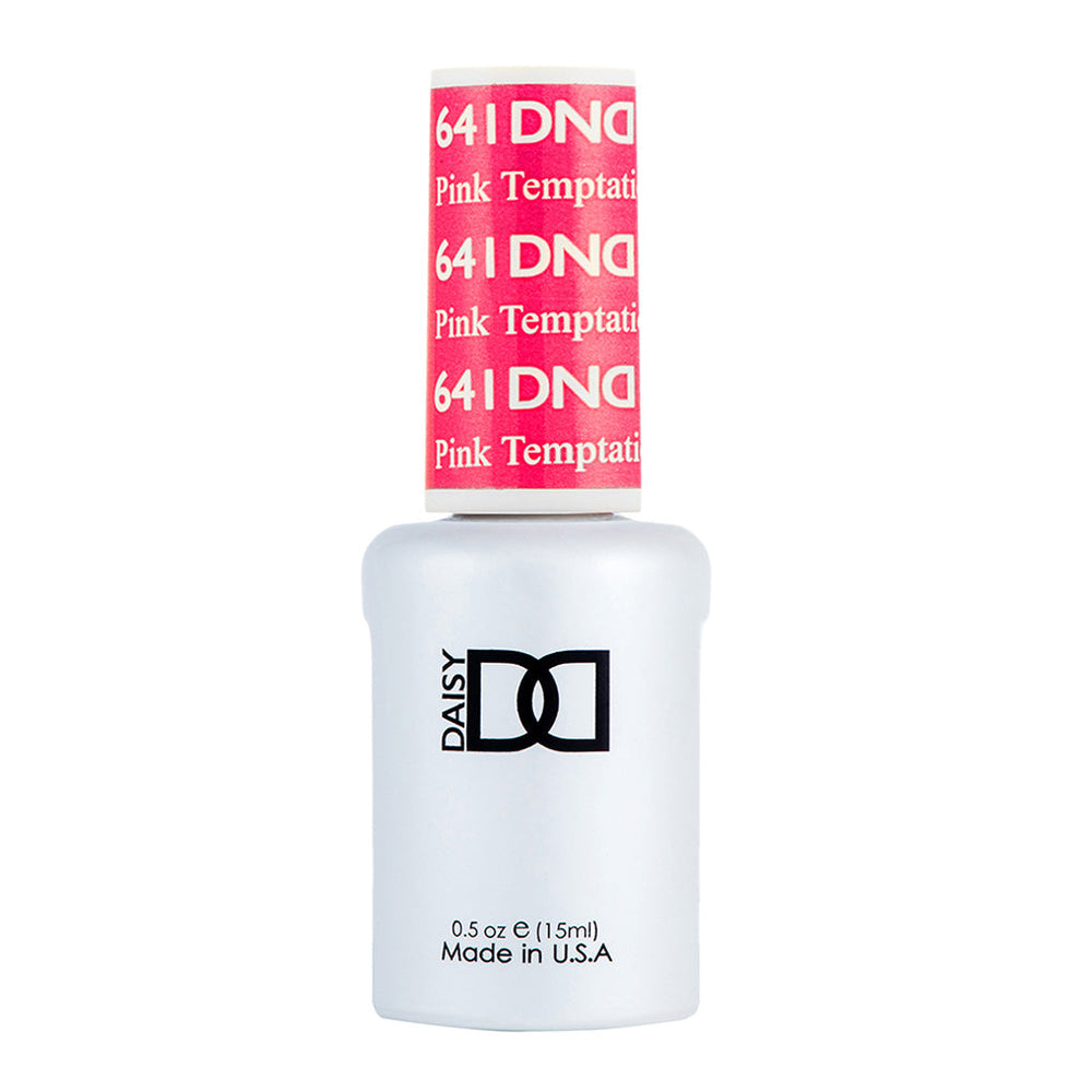 DND Gel Polish - 641 Pink Colors - Pink Temptation by DND - Daisy Nail Designs sold by DTK Nail Supply