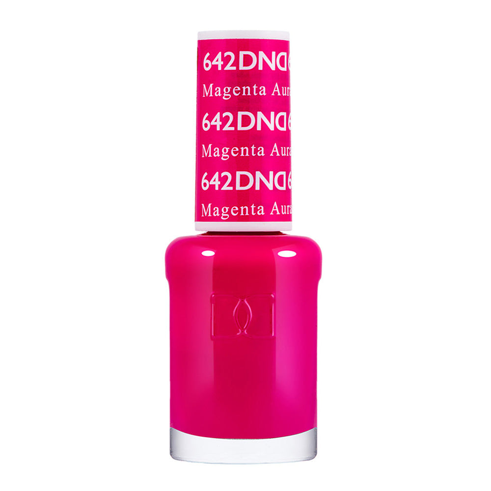 DND Nail Lacquer - 642 Pink Colors - Magenta Aura by DND - Daisy Nail Designs sold by DTK Nail Supply