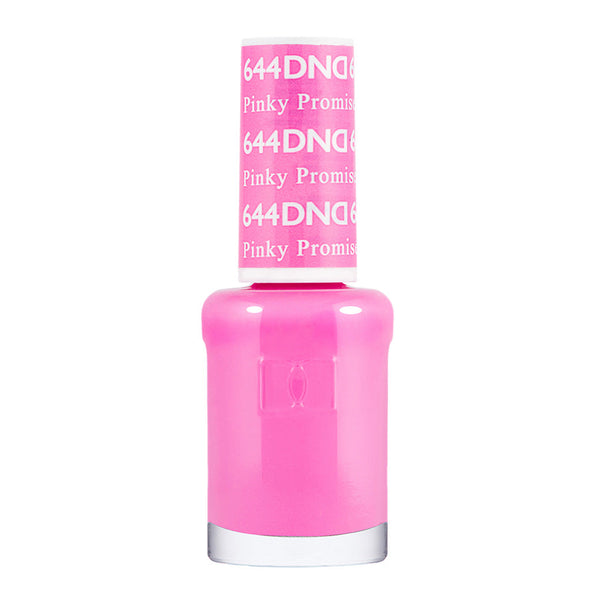 DND Nail Lacquer - 644 Pink Colors - Pinky Promise by DND - Daisy Nail Designs sold by DTK Nail Supply
