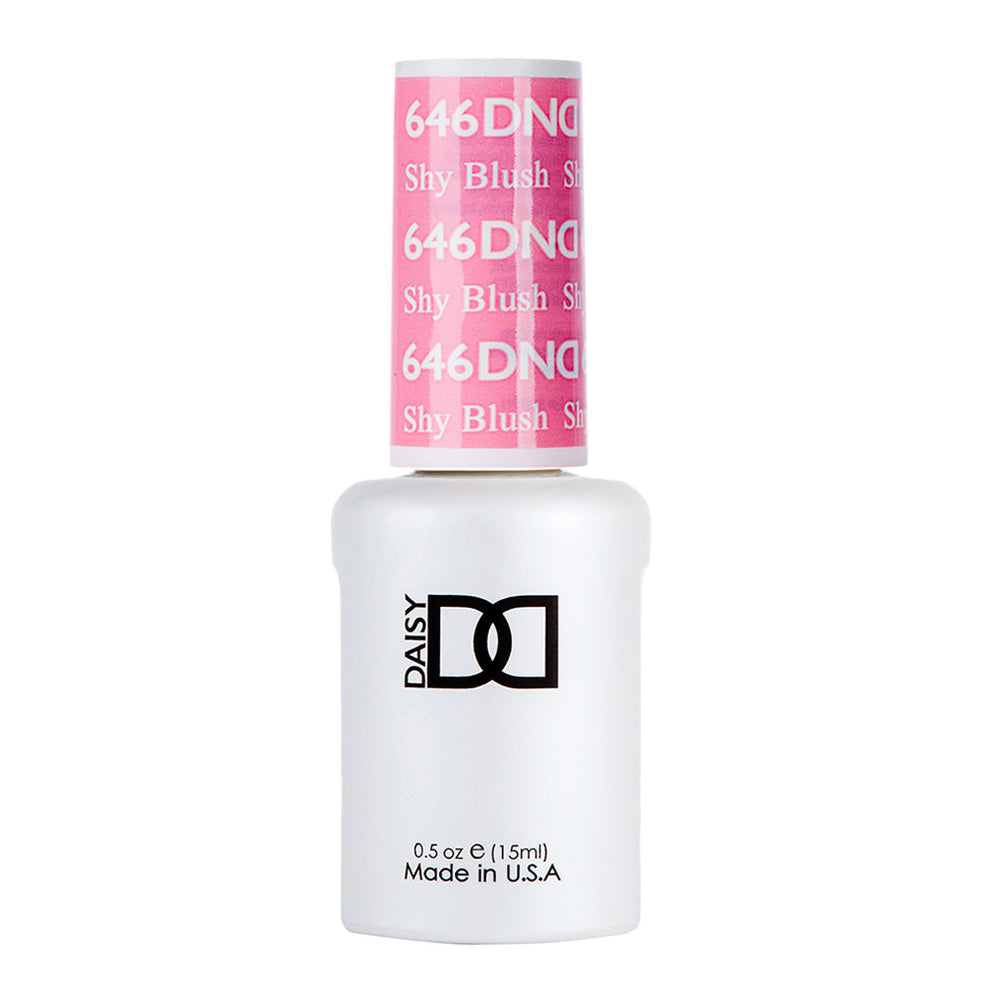 DND Gel Polish - 646 Coral Colors - Shy Blush by DND - Daisy Nail Designs sold by DTK Nail Supply