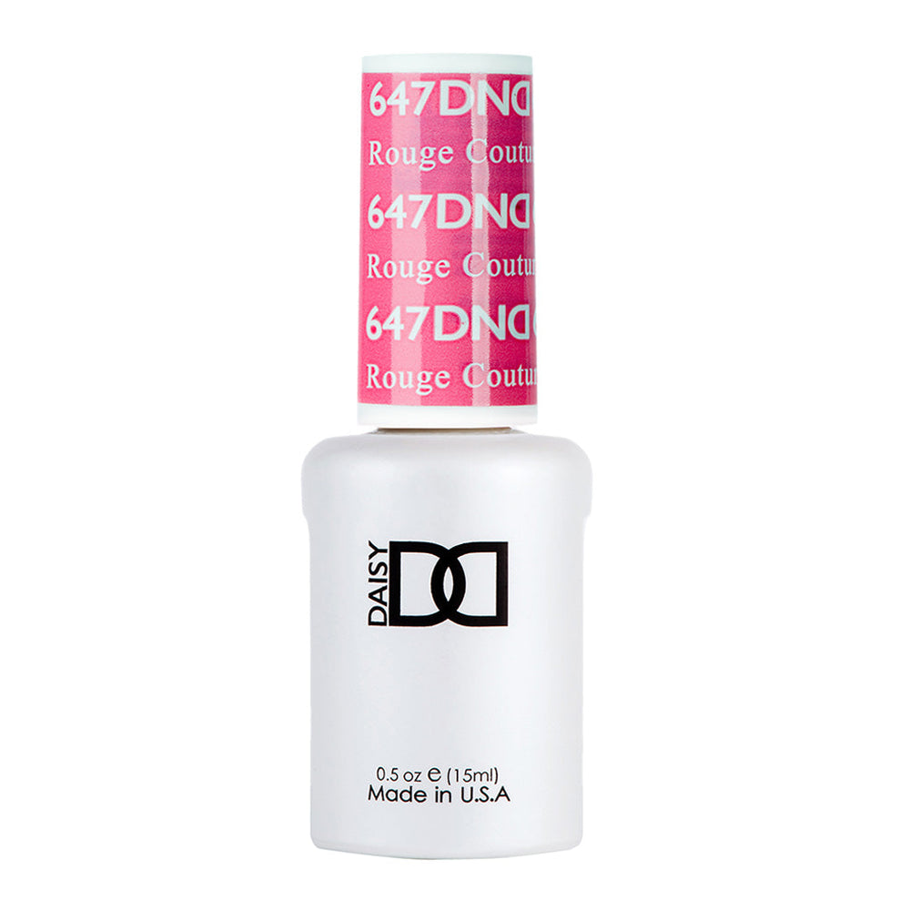 DND Gel Polish - 647 Pink Colors - Rouge Couture by DND - Daisy Nail Designs sold by DTK Nail Supply