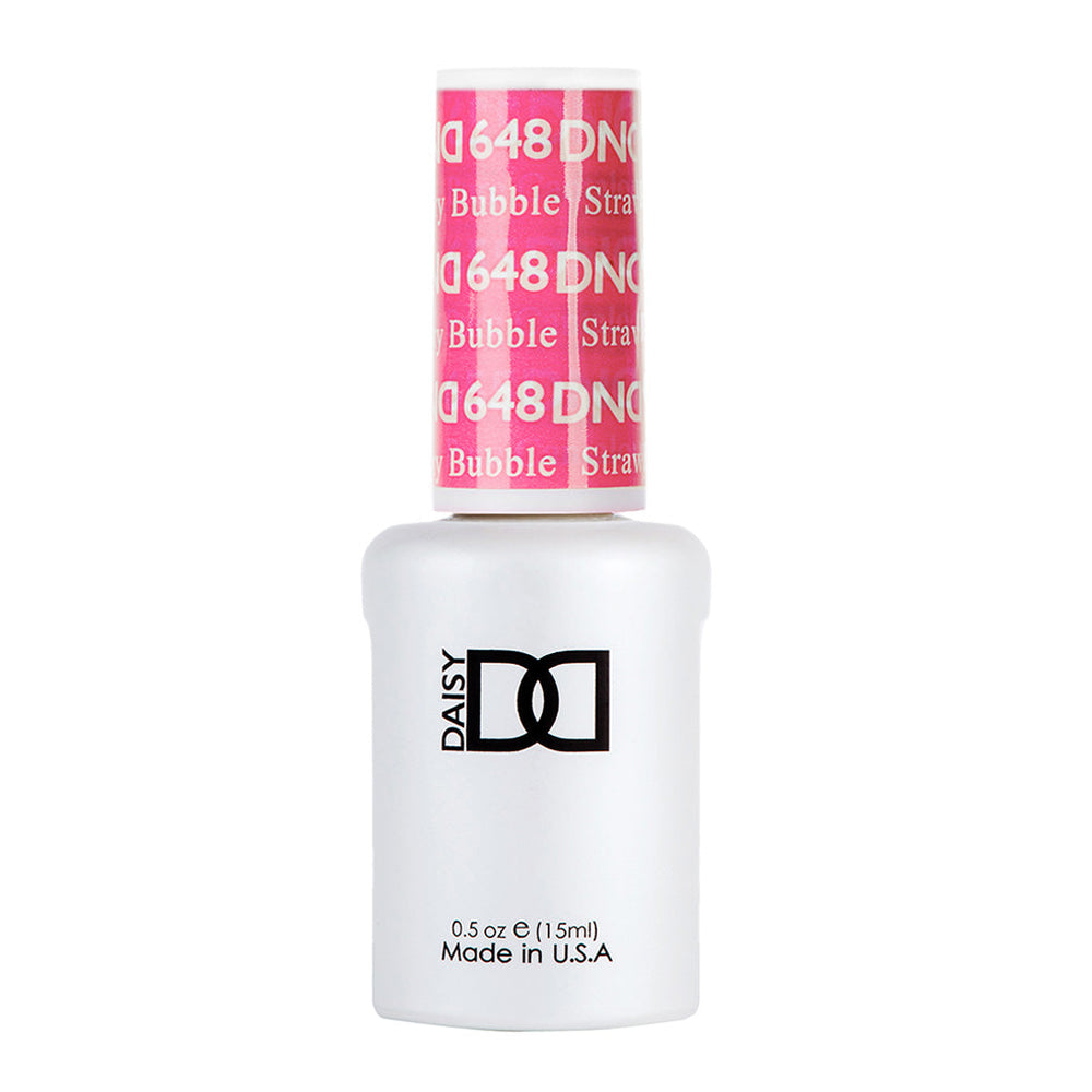DND Gel Polish - 648 Pink Colors - Strawberry Bubble by DND - Daisy Nail Designs sold by DTK Nail Supply
