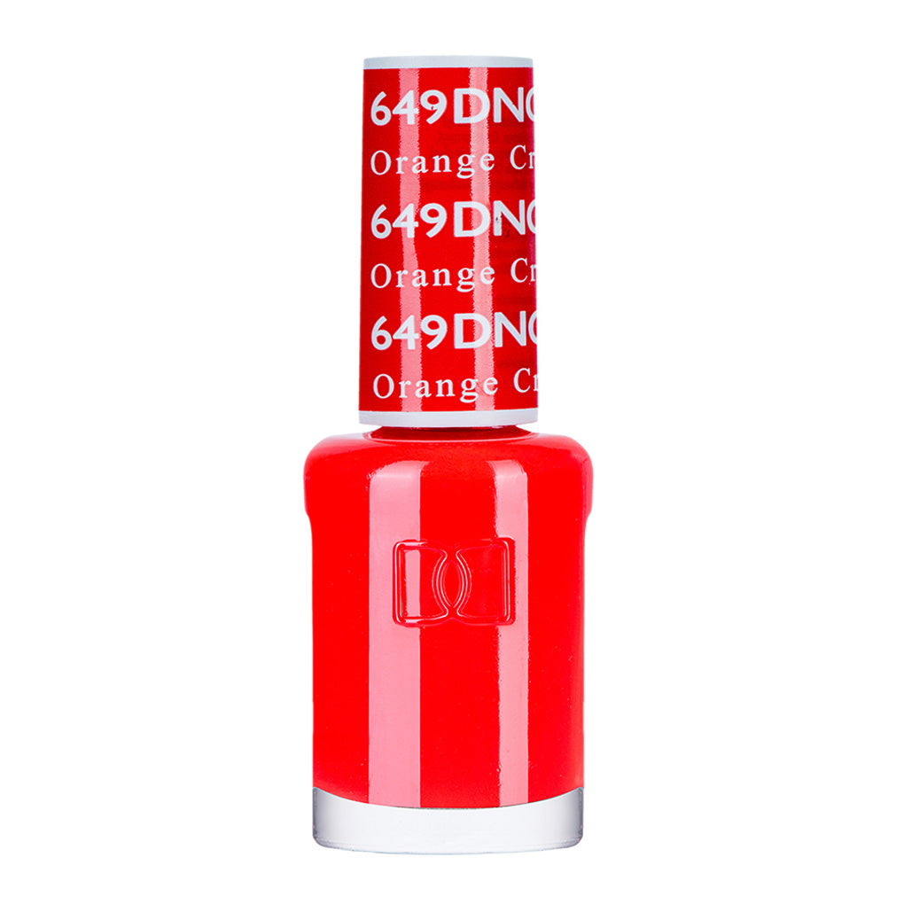DND Nail Lacquer - 649 Orange Colors - Orange Creamsicle by DND - Daisy Nail Designs sold by DTK Nail Supply