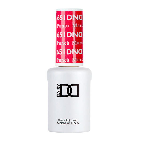 DND Gel Polish - 651 Coral Colors - Punch Marshmallow by DND - Daisy Nail Designs sold by DTK Nail Supply