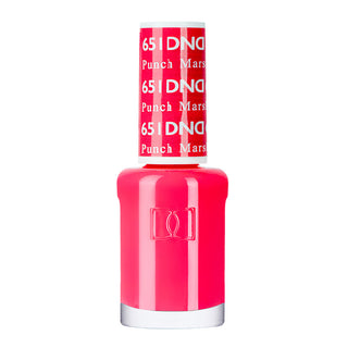 DND Nail Lacquer - 651 Coral Colors - Punch Marshmallow by DND - Daisy Nail Designs sold by DTK Nail Supply