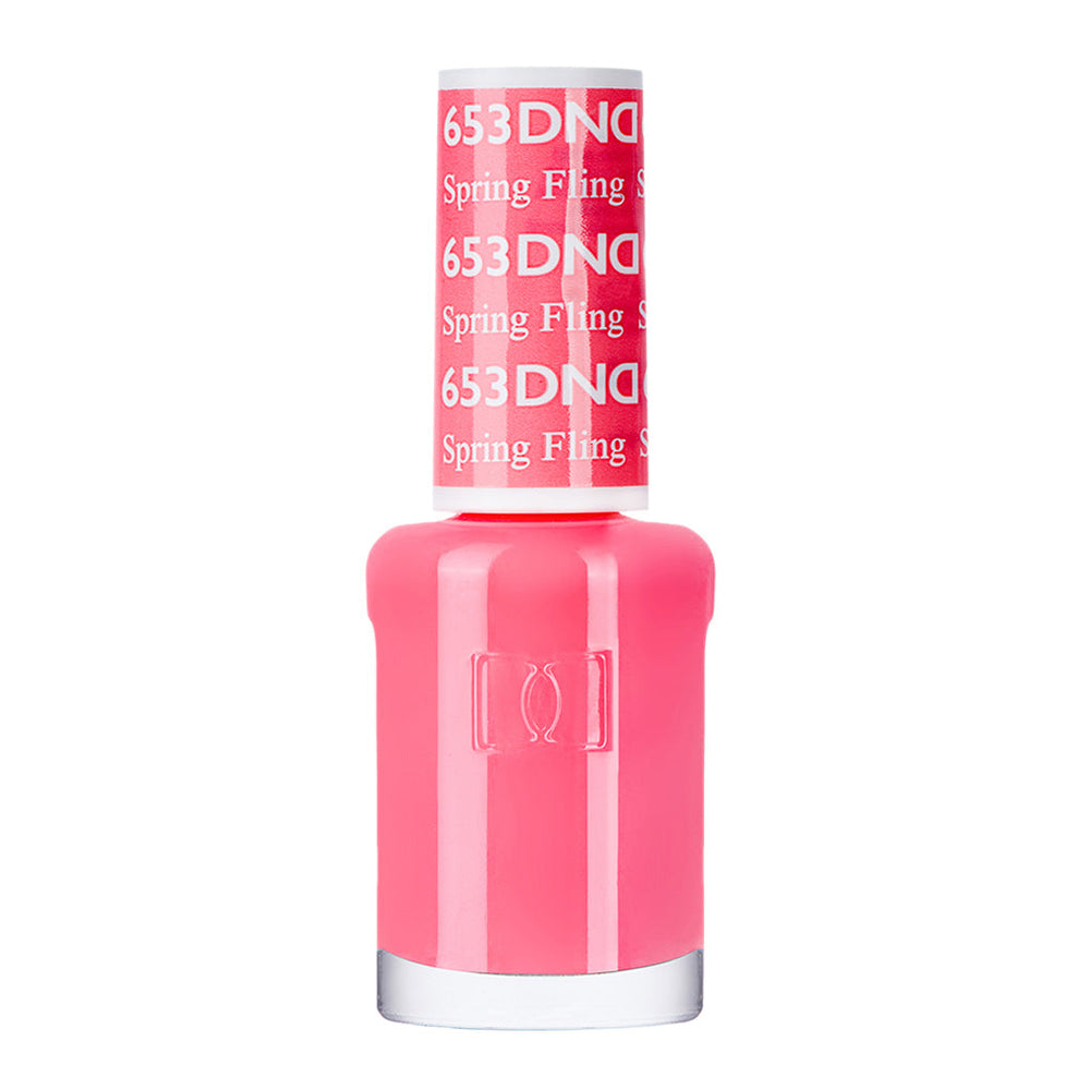 DND Nail Lacquer - 653 Coral Colors - Spring Fling by DND - Daisy Nail Designs sold by DTK Nail Supply
