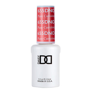 DND Gel Polish - 655 Orange Colors - Pure Cataloupe by DND - Daisy Nail Designs sold by DTK Nail Supply