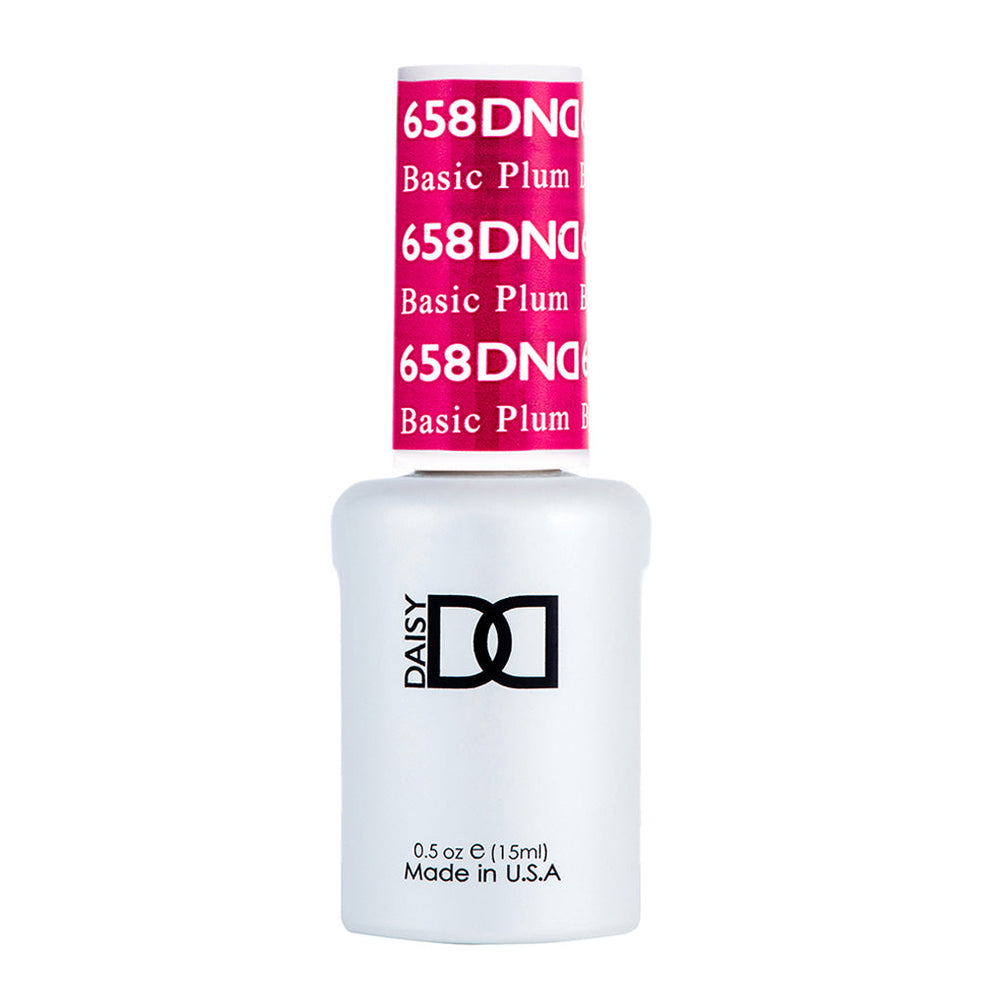 DND Gel Polish - 658 Pink Colors - Basic Plum by DND - Daisy Nail Designs sold by DTK Nail Supply