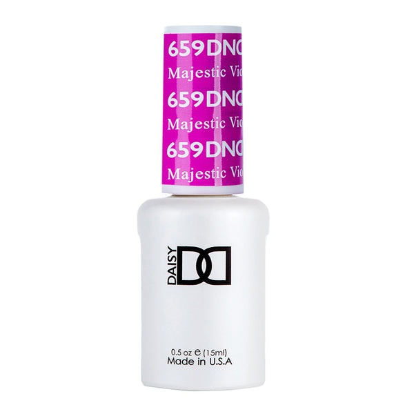 DND Gel Polish - 659 Pink Colors - Majestic Violet by DND - Daisy Nail Designs sold by DTK Nail Supply