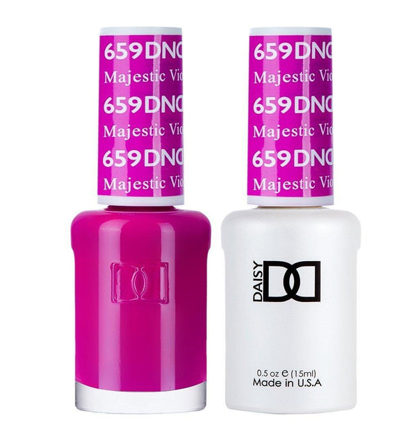  DND Gel Nail Polish Duo - 659 Majestic Violet by DND - Daisy Nail Designs sold by DTK Nail Supply