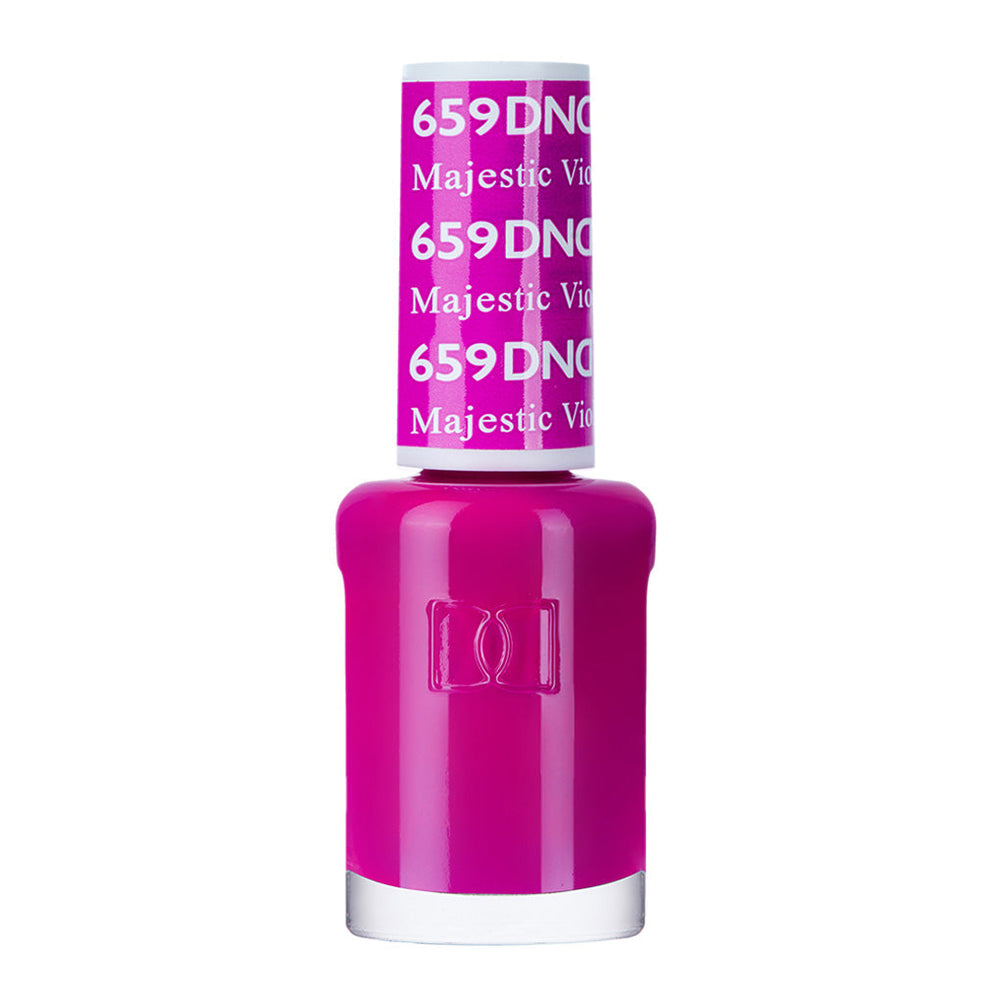 DND Nail Lacquer - 659 Pink Colors - Majestic Violet by DND - Daisy Nail Designs sold by DTK Nail Supply