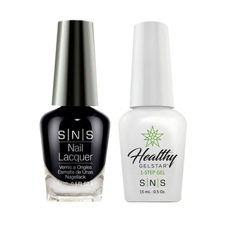  SNS Gel Nail Polish Duo - 065 Black Colors by SNS sold by DTK Nail Supply
