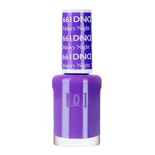 DND Nail Lacquer - 661 Purple Colors - Mauvy Night by DND - Daisy Nail Designs sold by DTK Nail Supply