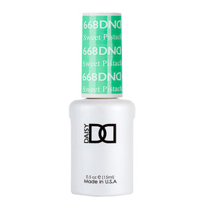 DND Gel Polish - 668 Green Colors - Sweet Pistachio by DND - Daisy Nail Designs sold by DTK Nail Supply