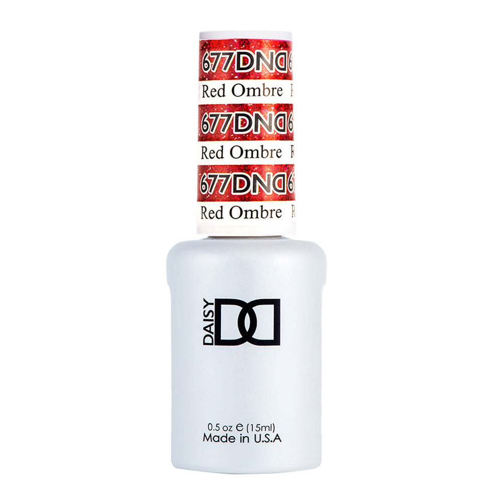 DND Gel Polish - 677 Red Colors - Red Ombre by DND - Daisy Nail Designs sold by DTK Nail Supply