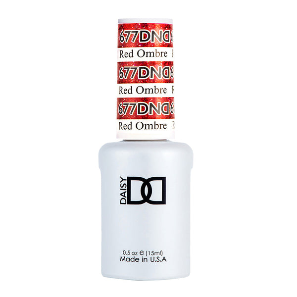 DND Gel Polish - 677 Red Colors - Red Ombre by DND - Daisy Nail Designs sold by DTK Nail Supply