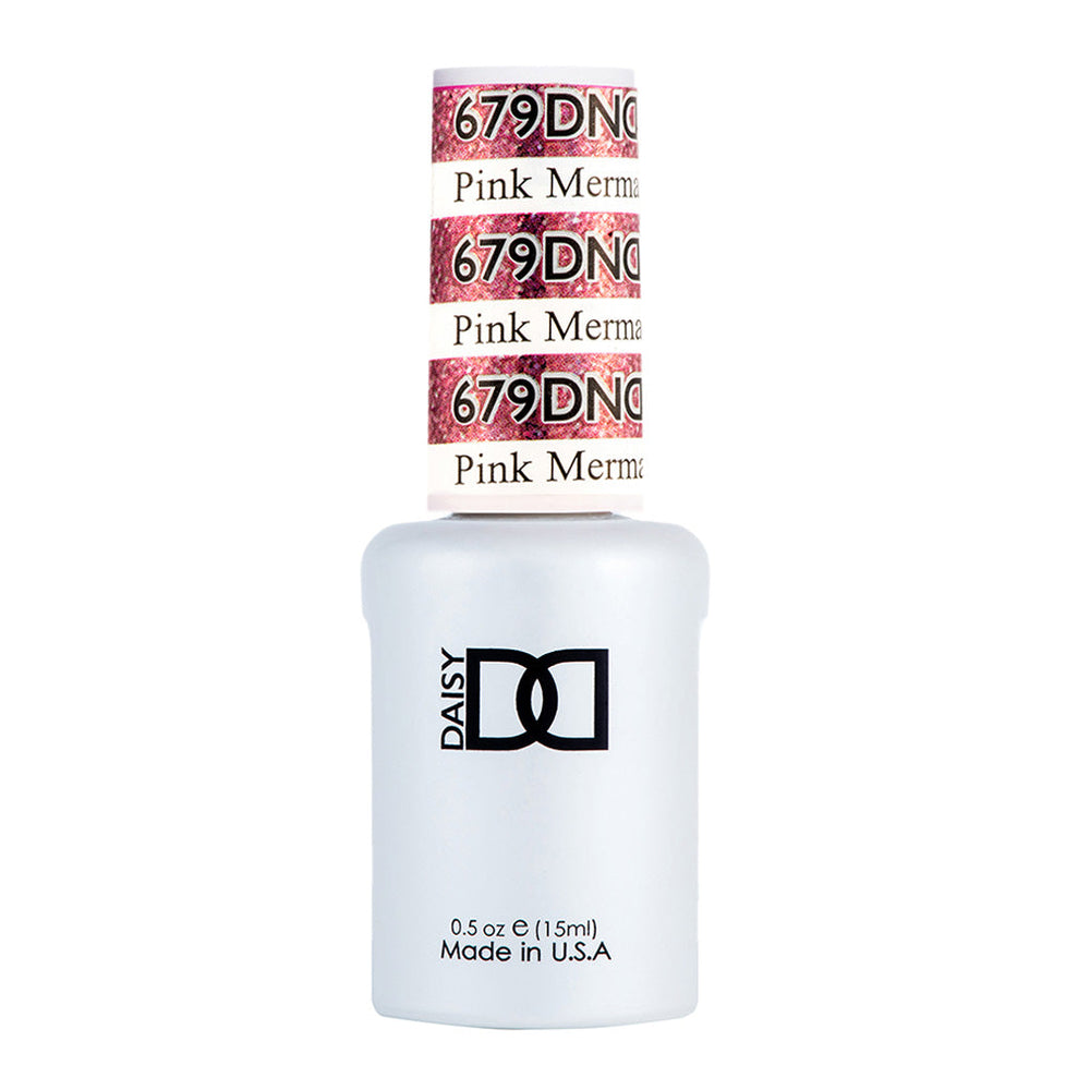 DND Gel Polish - 679 Pink Colors - Pink Mermaid by DND - Daisy Nail Designs sold by DTK Nail Supply