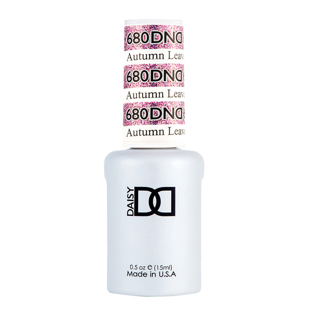 DND Gel Polish - 680 Pink Colors - Autumn Leaves by DND - Daisy Nail Designs sold by DTK Nail Supply