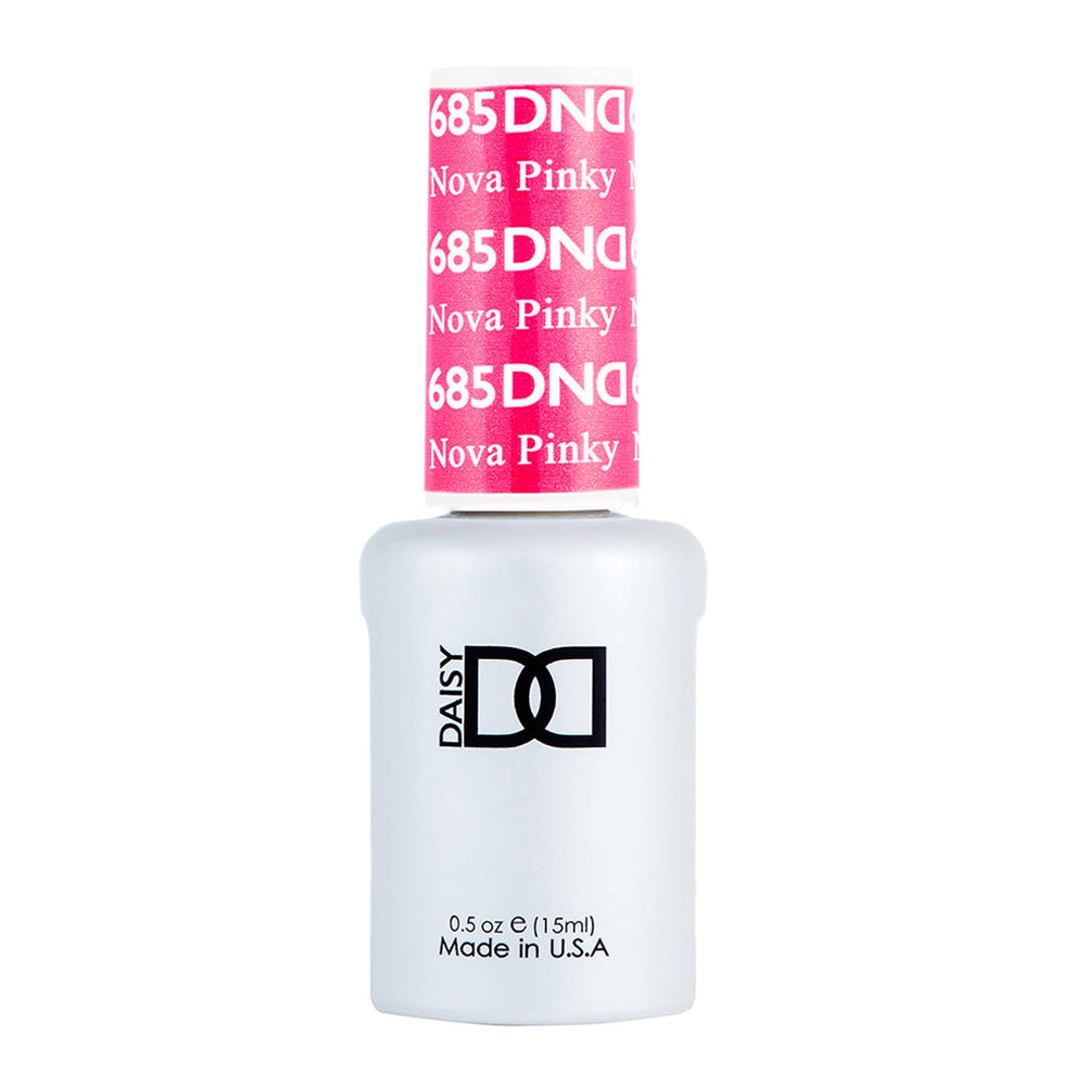 DND Gel Polish - 685 Pink Colors - Nova Pinky by DND - Daisy Nail Designs sold by DTK Nail Supply