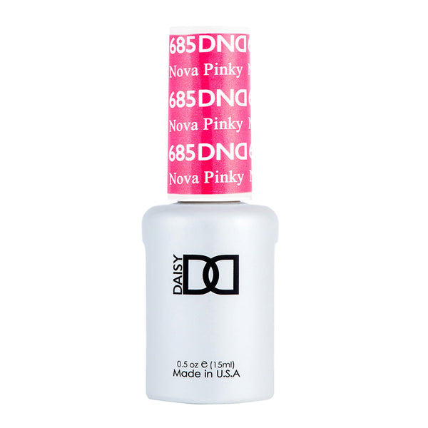 DND Gel Polish - 685 Pink Colors - Nova Pinky by DND - Daisy Nail Designs sold by DTK Nail Supply