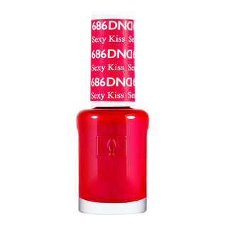 DND Nail Lacquer - 686 Pink Colors - Sexy Kiss by DND - Daisy Nail Designs sold by DTK Nail Supply