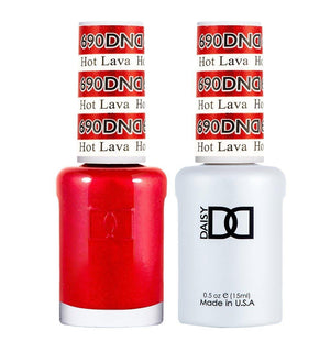  DND Gel Nail Polish Duo - 690 Hot Lava by DND - Daisy Nail Designs sold by DTK Nail Supply