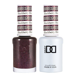  DND Gel Nail Polish Duo - 695 Blackberry Blast by DND - Daisy Nail Designs sold by DTK Nail Supply