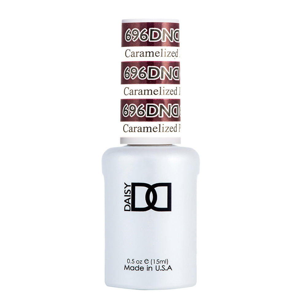 DND Gel Polish - 696 Brown Colors - Caramelized Plum by DND - Daisy Nail Designs sold by DTK Nail Supply