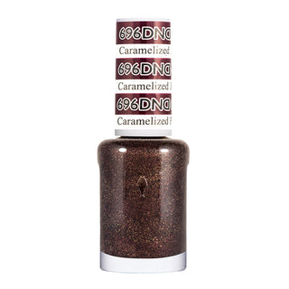 DND Nail Lacquer - 696 Brown Colors - Caramelized Plum by DND - Daisy Nail Designs sold by DTK Nail Supply